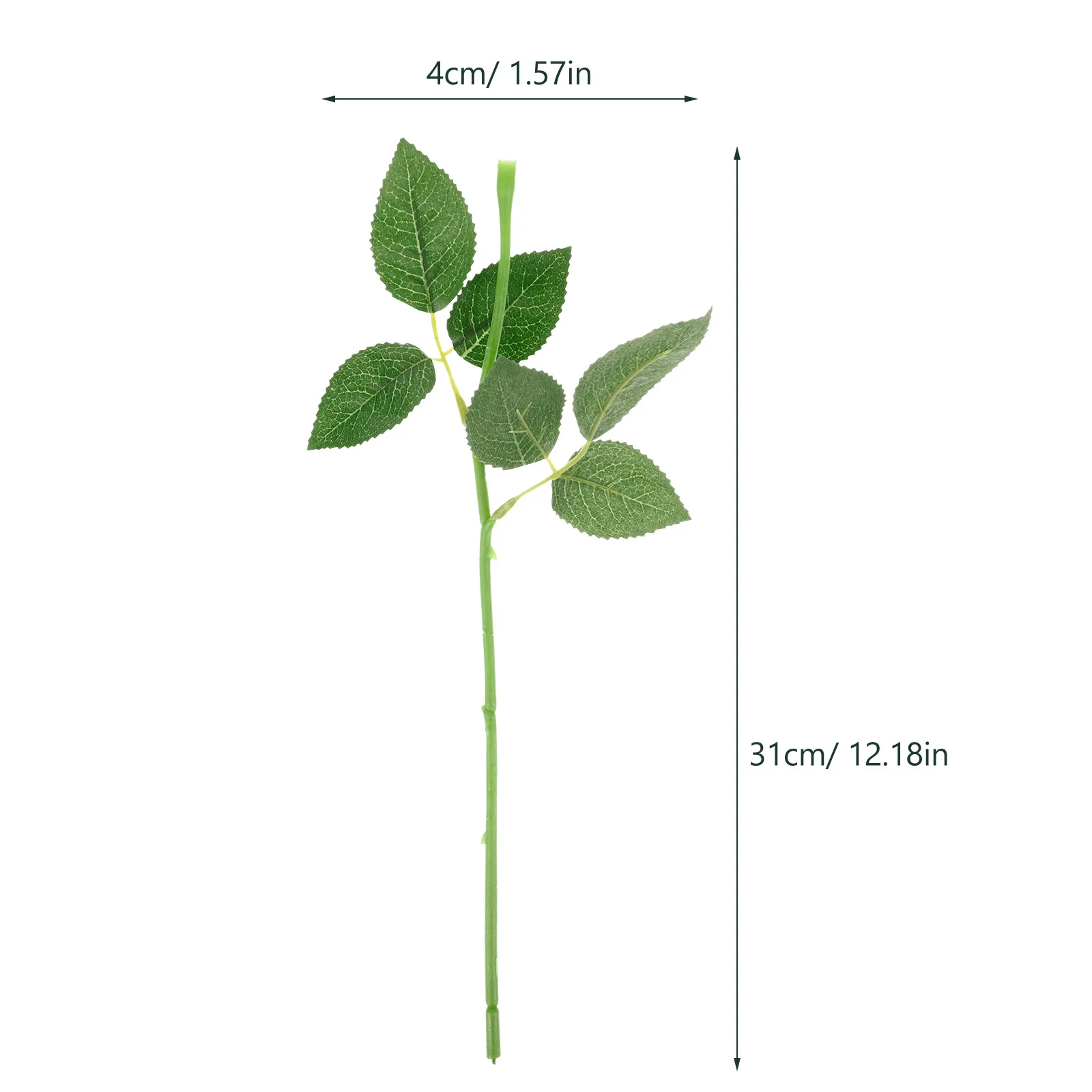 10 szt. Elastyczne sztuczne łodygi róż do samodzielnego tworzenia, realistyczne sztuczne sztangi do bukietów ślubnych, rękodzieła i dekoracji.