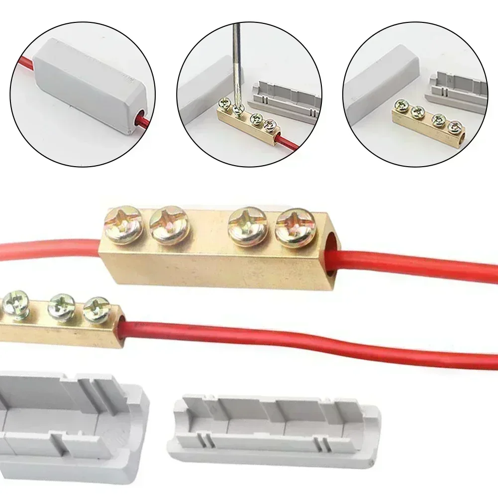 Brass  High Power Splitter Wire Connector With Quick Cable Terminal Blocks  For Test Measurement Tool Accessory