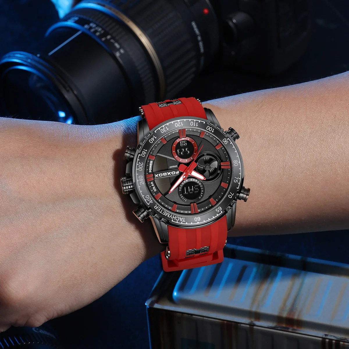 Fashion Military Digital Watches for Men Dual Display Waterproof Wristwatch Mens Shockproof Sport Chronograph Date Quartz Clock