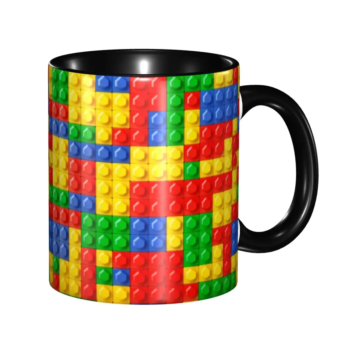 Brick Builder Blocks Master Builder Coffee Mugs DIY Custom Ceramic Milk Tea Mug Cup