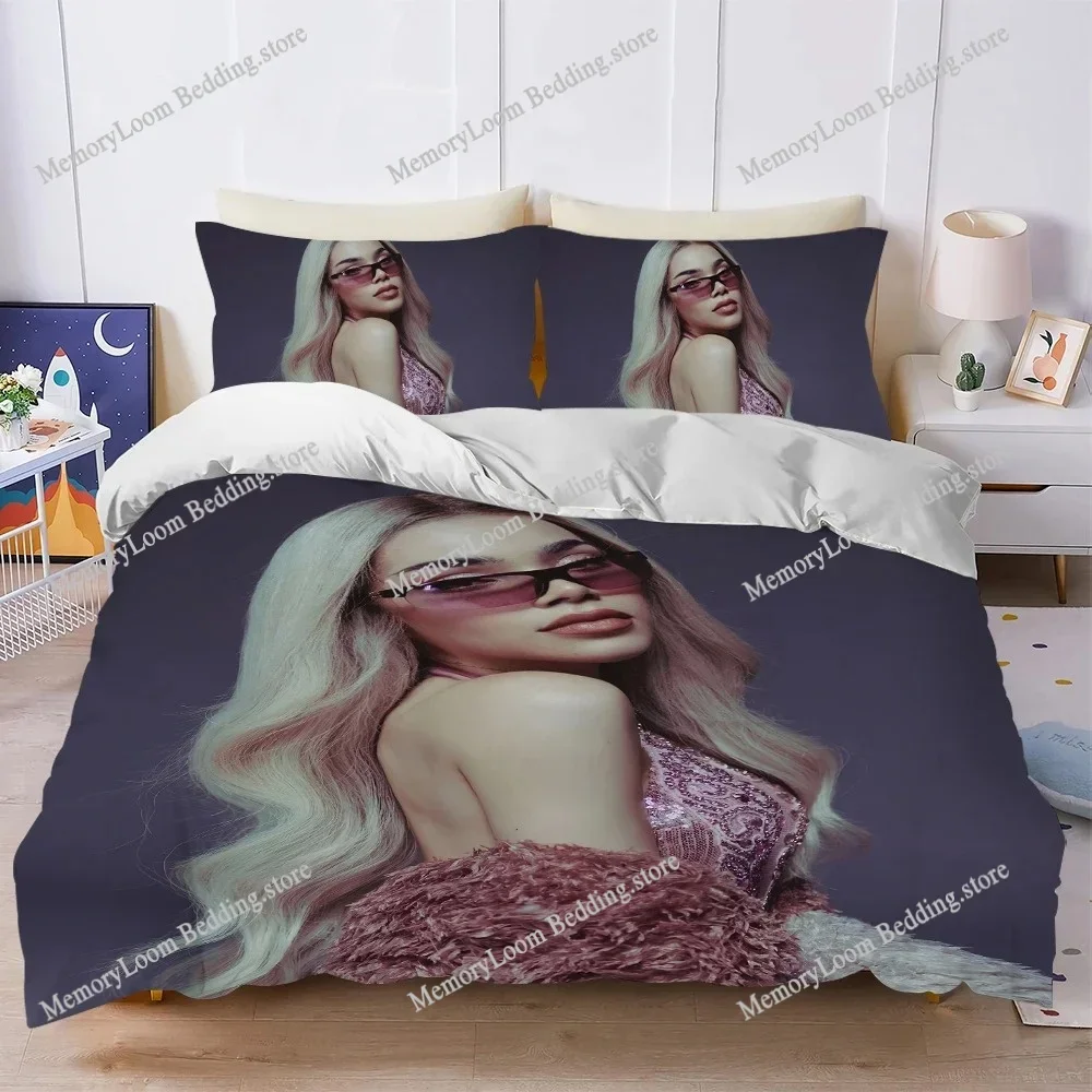 

Hot Singer K-Kenia Os La Og Duvet Cover Set Home Style Bedding Soft Laundry Cotton Bed Student Dormitory Gift Home Textile741