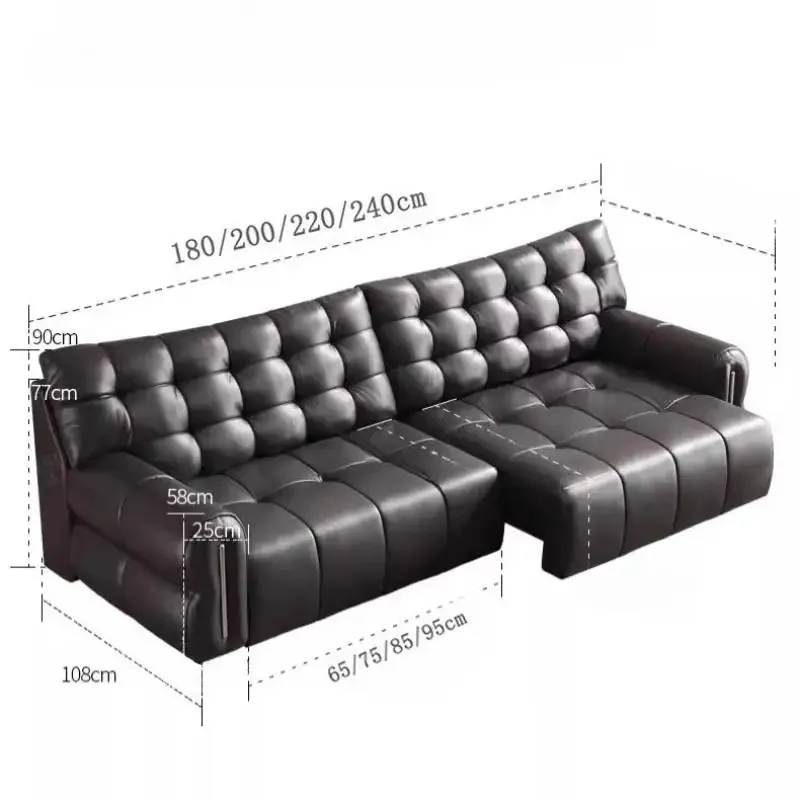 Nordic Wood Electric Recliner Sofa Designer Lazy Lounges Electric Recliner Sofa Modern Oversized Divano Soggiorno Furniture Home