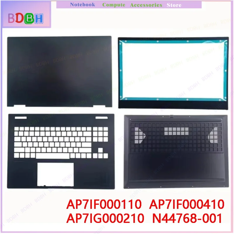 NEW Laptop Lcd Back Cover Case/Front Frame/Bottom Case For HP OMEN 9 10 16-U 16-WF 16-WD 16T-WD 16-XD TPN-C167 AP7IF000110 410
