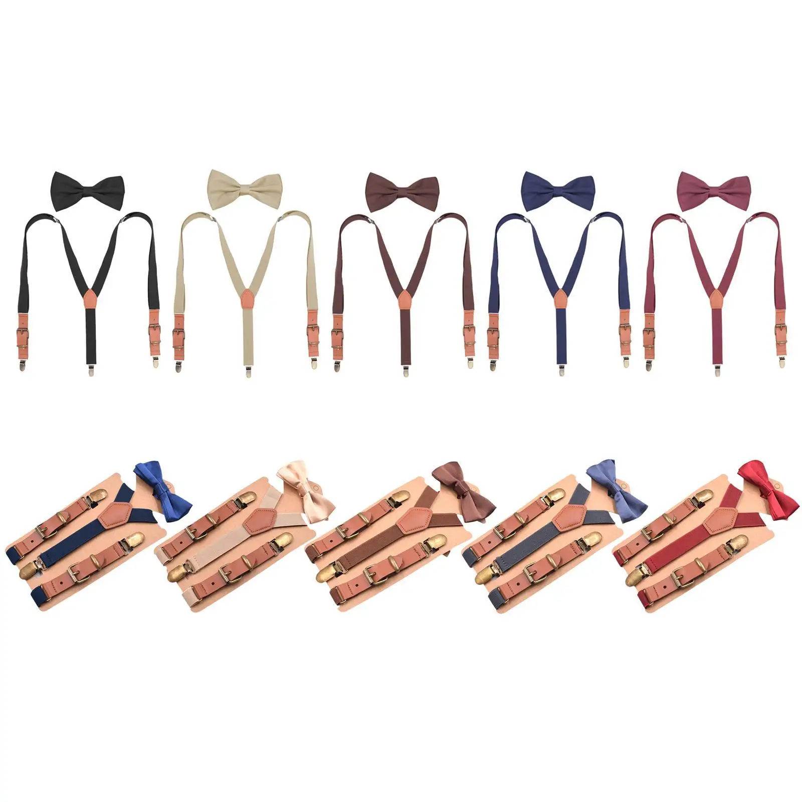 สายเอี๊ยมเด็ก สายเอี๊ยมยางยืดสำหรับเด็กชายและเด็กหญิง เพื่อนเจ้าบ่าว งานแต่งงาน ลำลอง