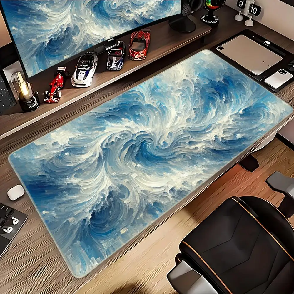 

Abstract digital art Beautiful illustrations style patternsOffice Computer Desk Mat Table Keyboard Big Mouse Pad Laptop Cushion
