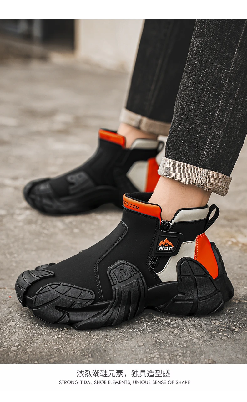 Herrenschuhe Atmungsaktive Casual Sneakers Neue Herren-Sneakers Rutschfeste Plattform-Laufschuhe Zapatos Para Hombres Outdoor-Sportschuhe – Detail 11