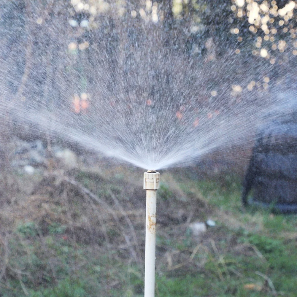 8 Pieces G12 Brass Sprinkler Heads with 360 Degree Adjustable Nozzle for Garden Irrigation and Mist Fountain Use