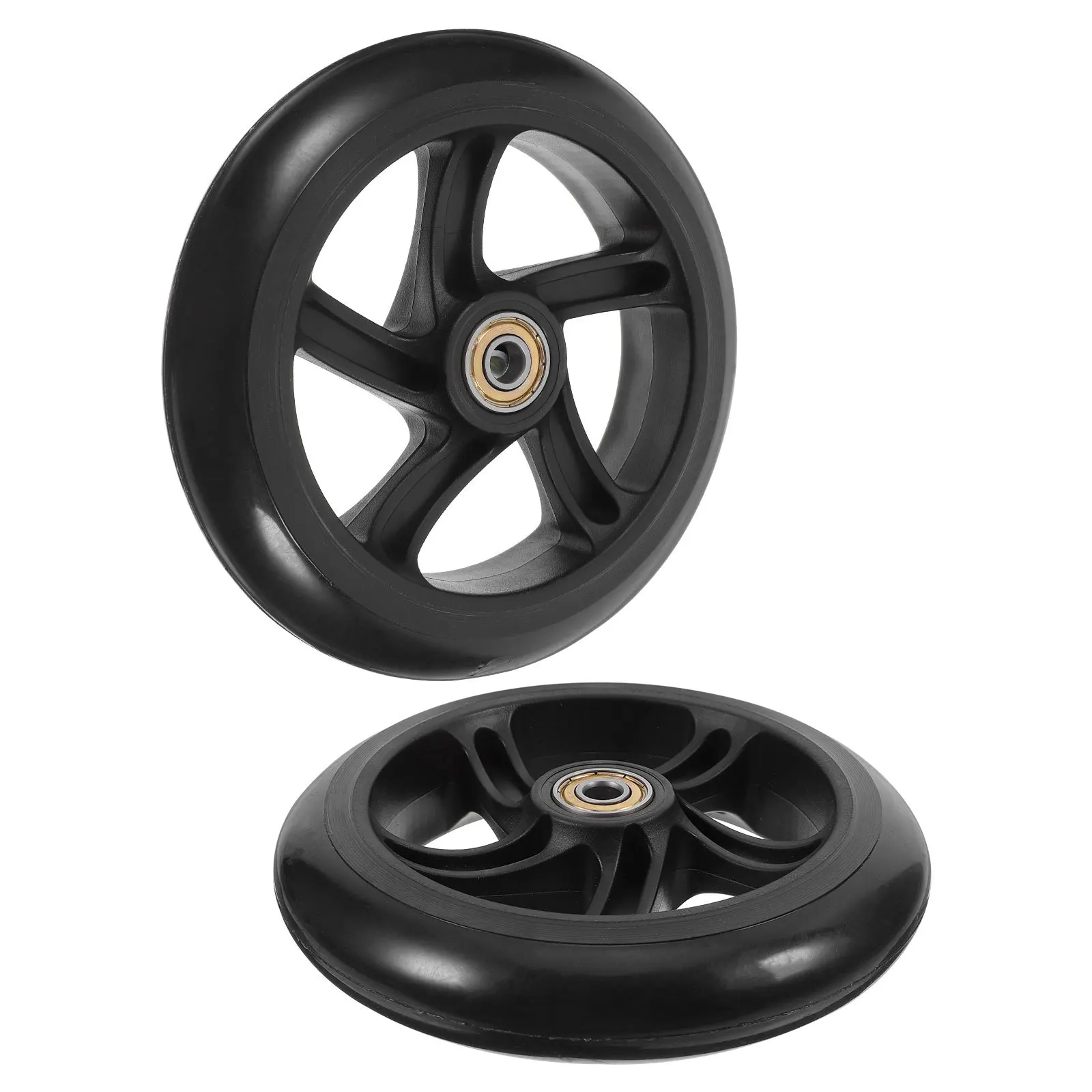 

2Pcs Scooter Wheels Polyurethane Wear-Resistant Silent Stunt Scooter Replacement Skateboard Tires Skateboard Wheels