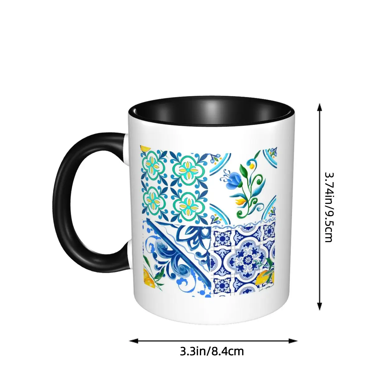 Sicilian Tiles Mediterranean M - Lemon Tea Coffee 리뷰 및 가격