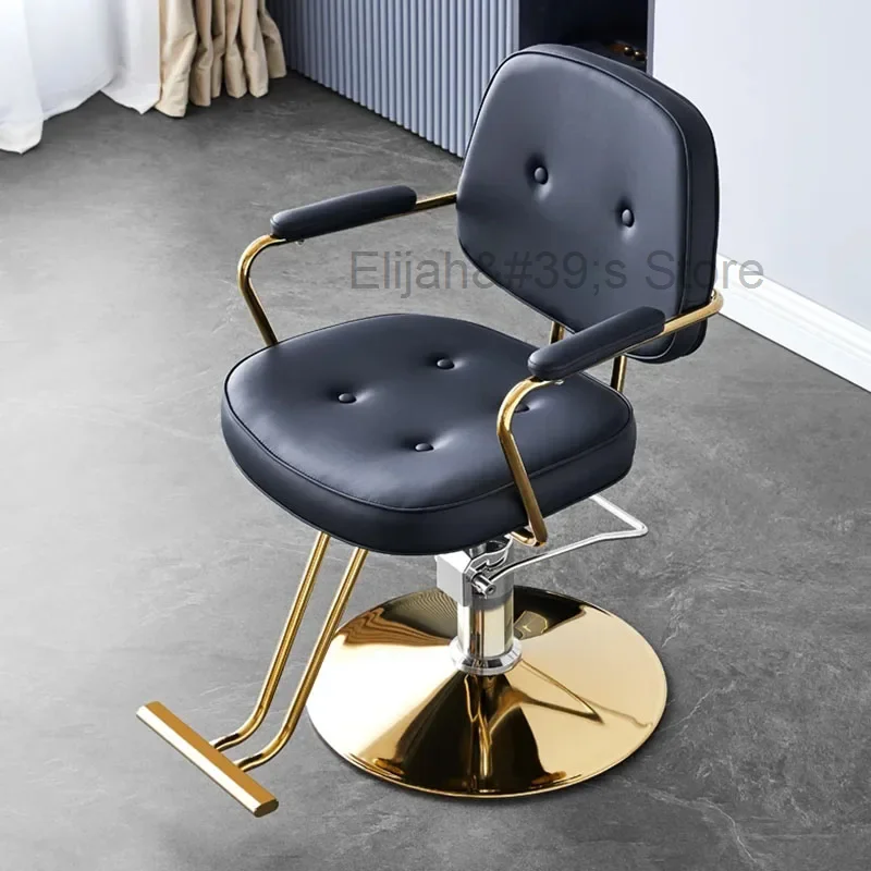 

Modern Luxury Salon Chair Barbershop Personalized Portable Hairdressing Salon Chair Beauty Barber Cadeira Commercial Furniture