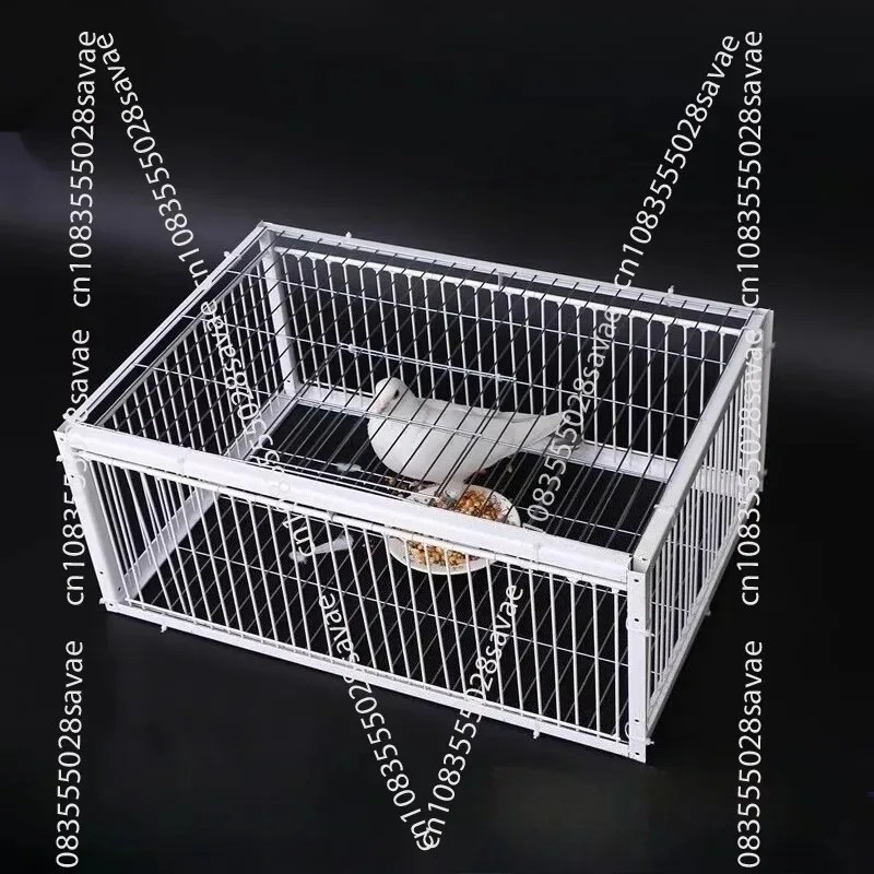 

Automatic Pigeon Cage Roof Ceiling Falling Outdoor Anti-rust Collection Pigeon Cage Recycling Pigeon Breeding Cage with Skylight