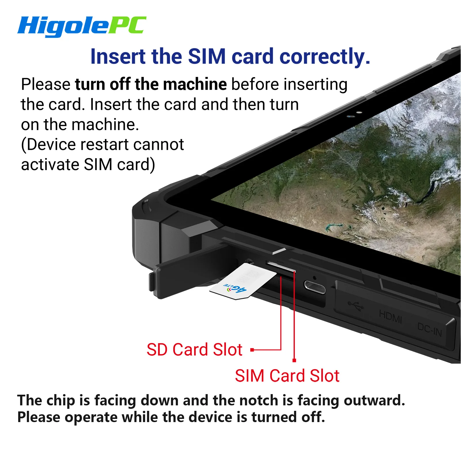 แท็บเล็ต Higole F7N/F7G ขนาด 10.1 นิ้ว ทนทาน ไม่มีพัดลม ใช้ Intel J4105 ระบบปฏิบัติการ Windows 11 WiFi5 หน่วยความจำ 8GB ความจุ 128GB แบตเตอรี่ 8000mAh พร้อมพอร์ต RS232 รองรับการสแกน ระดับมาตรฐานอุตสาหกรรม IP67