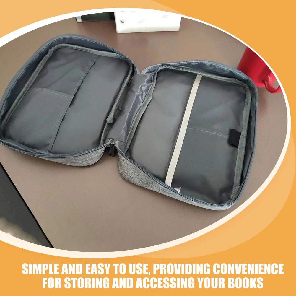 Bag Book Bible Pack The Tote Bags for Women Notebook Case Multifunction Polyester