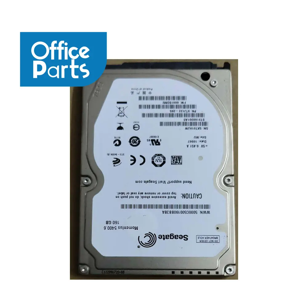 

1 шт. новый жесткий диск HDD с прошивкой для HP T610 T1100 T1120 T770 T790 T795 T790PS T1200 T1300 Z2100 Z3100 Z3200 T2300 160G