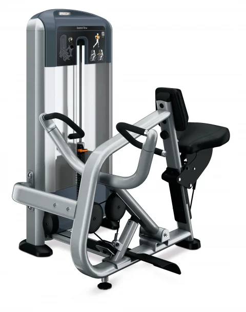 ST-3024 Seated Mid-Row Weight Training Machine for Back Muscle Training Double Pull Back Trainer Indoor Commercial Gym Equipment
