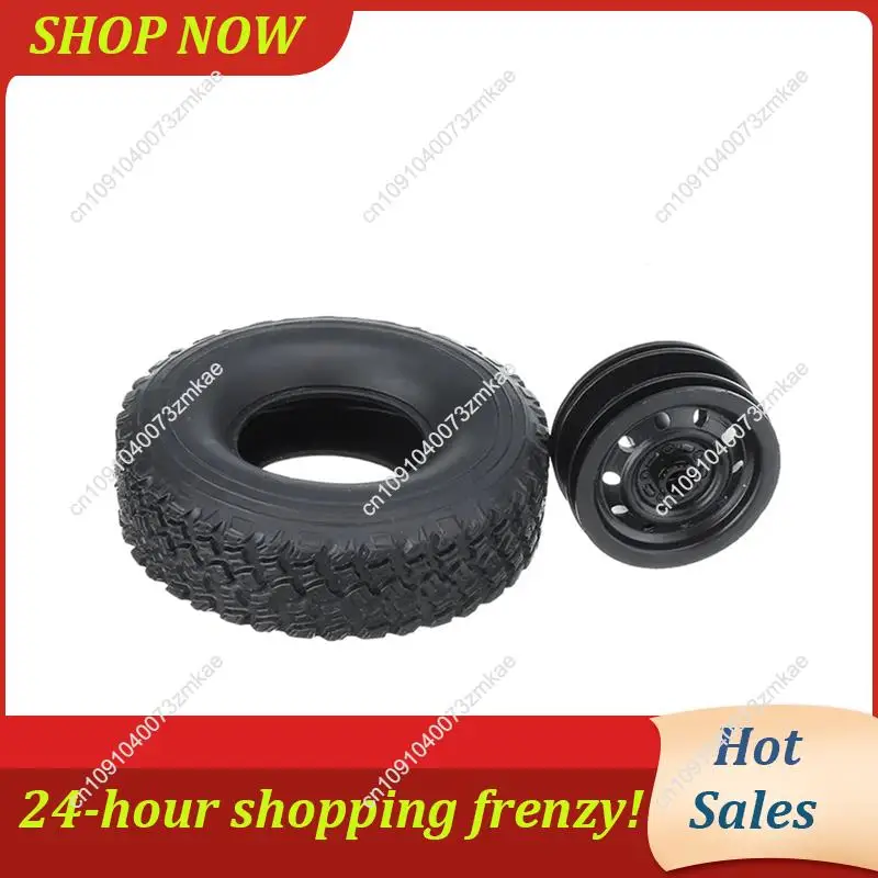 Venta diaria 8 Uds 67Mm neumático de rueda para WPL C14 C24 C34 C44 C24-1 FJ40 1/16 RC actualización de coche piezas de repuesto Accesorios