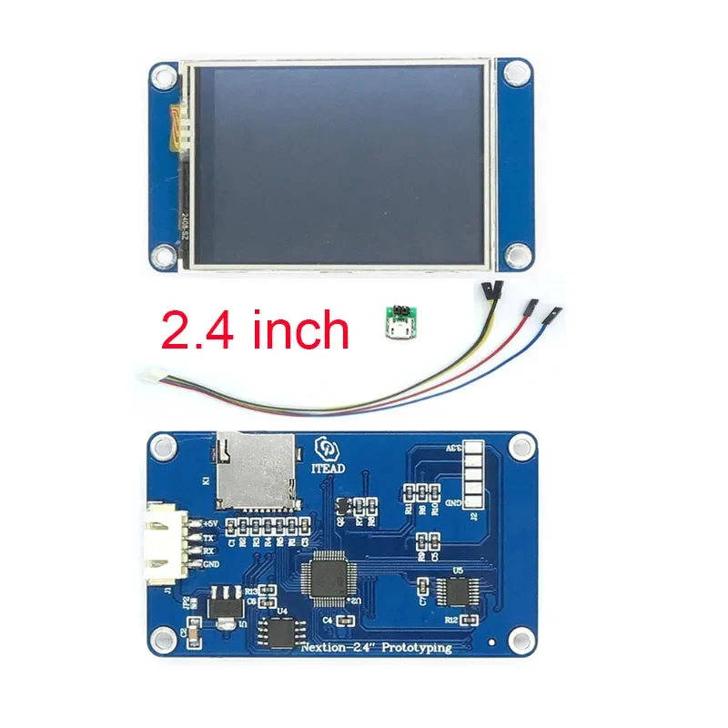 2.4/2.8/3.5 Inch Nextion HMI Intelligent USART UART SPI TFT LCD Module Display Raspberry Pi 2 A+ B+
