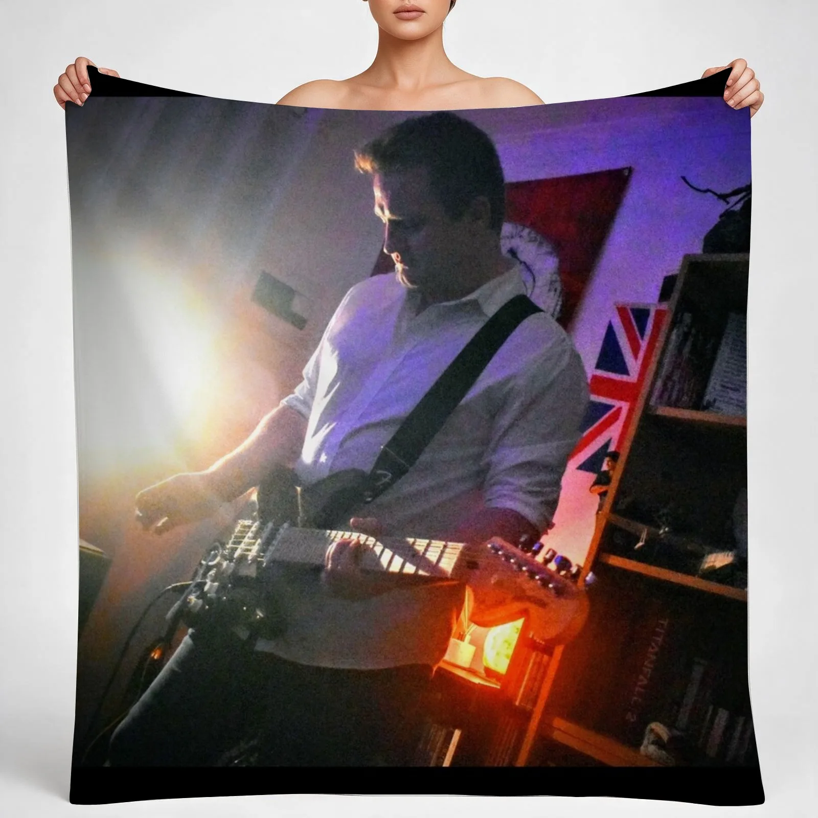 Comfortably Numb Poster Image Throw Blanket couch cozy soft plush fuzzy picnic outdoor blanket