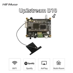 D10  Bluetooth Audio Receiver Board Bluetooth 5.0 Wireless Stereo Music Module Multiroom DIY WIFI Audio