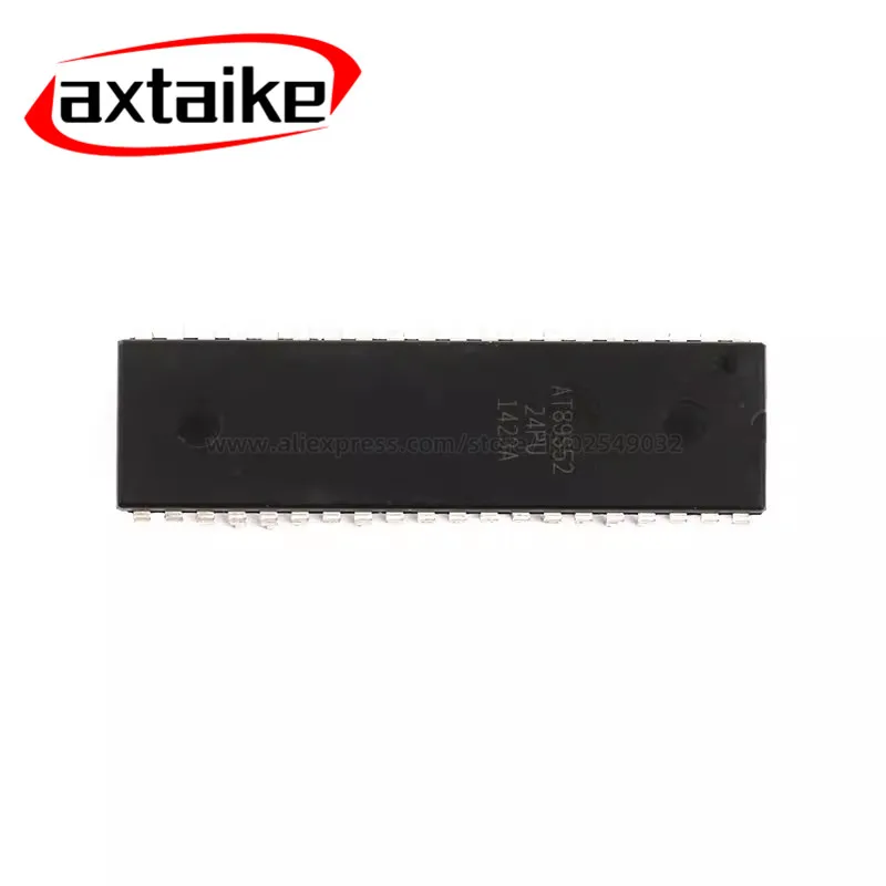 

10PCS AT89S52-24PU AT89S52 -24PC -24PI DIP-40 8-bit Microcontrollers MCU 8kB Flash 256B RAM 33MHz 4.0V-5.5V DIP IC