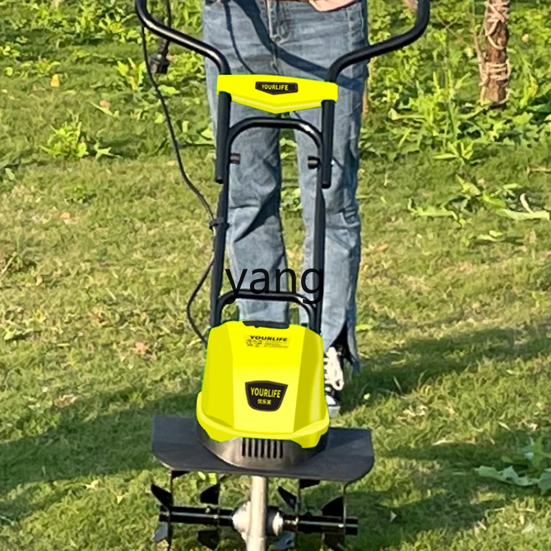 

CX Small Mini Tiller Soil Ripper Artifact Soil Turning and Digging Farmland Orchard Greenhouse Rotary Tiller