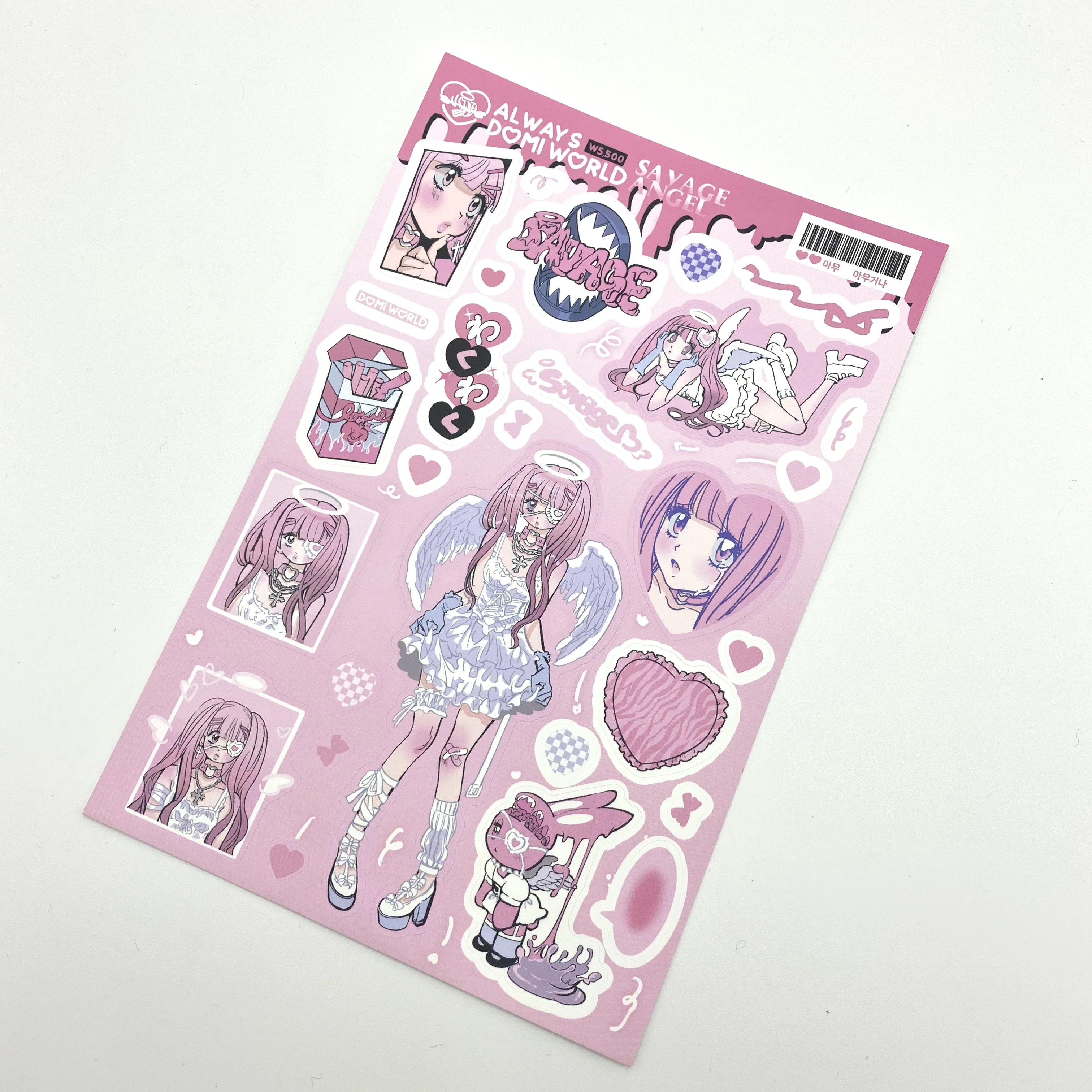 Наклейки в Корейском стиле