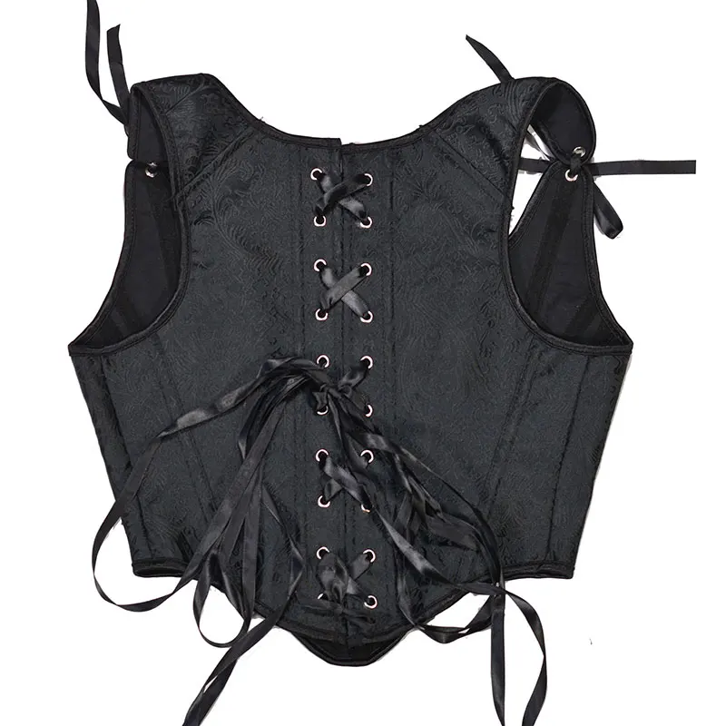 Satin Bow Tie Corset Top for Women Cropped Bustiers Female High Street Belt Slim Ladies Party Club Shapewear