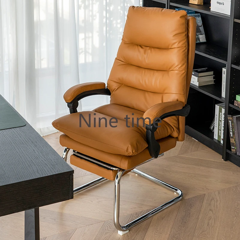 

Armchairs Ergonomic Office Chair Comfortable Gamming Bedroom Executive Backrest Armchair Design Single Person Writing Furniture