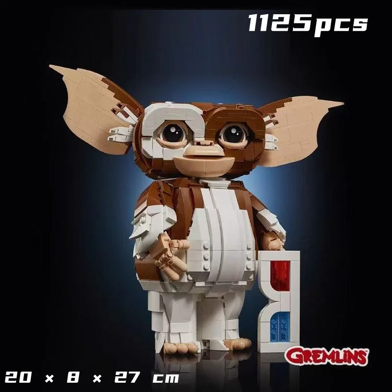Bloques de construcción compatibles 21361 Disney Gizmo, 1125 piezas, Ideas Gremlins Movies Mogwai, figuras, regalos de cumpleaños para niños, juguetes para niños