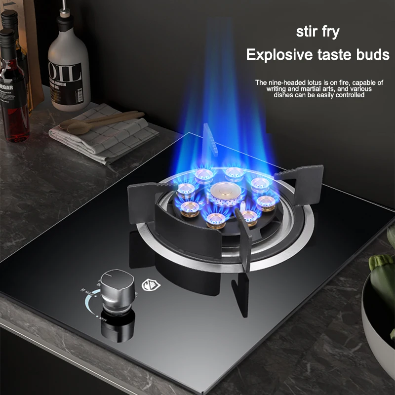 Natural gas/LPG Gas stove single stove stainless steel natural gas desktop gas energy saving single eye furnace