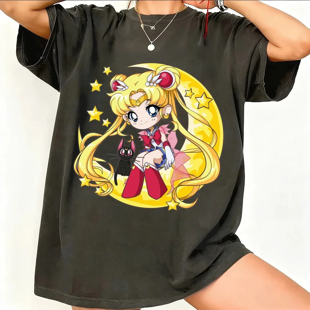 Maglietta con Grafica Anime Sa - Women'S Shoes In The 90S recensione e prezzo