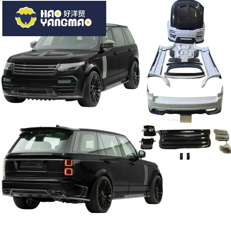 Suitable for Performance-Focused FOR Range MSY Style Front Rear Bumper Wide Diffuser Spoiler Cover