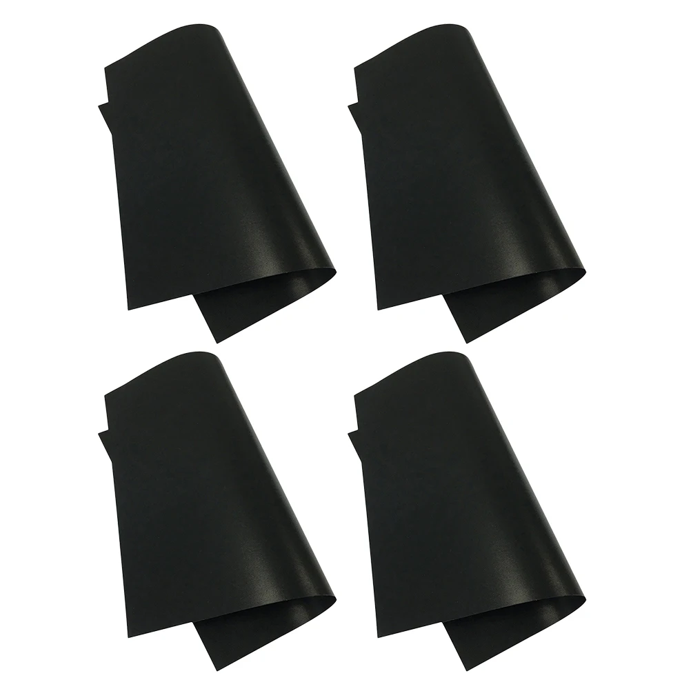 

4 Pcs Baking Mat Heavy Duty PTFE Non Stick BBQ Grill Sheet Perfect Fit for Camping Oven Microwave Outdoor Fireplace