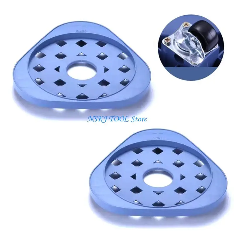 L8RC Set of 2 Sturdy Propanes Bottle Base With Locking Wheel Sturdy Frame Multifunctional Designs for Home Workshop