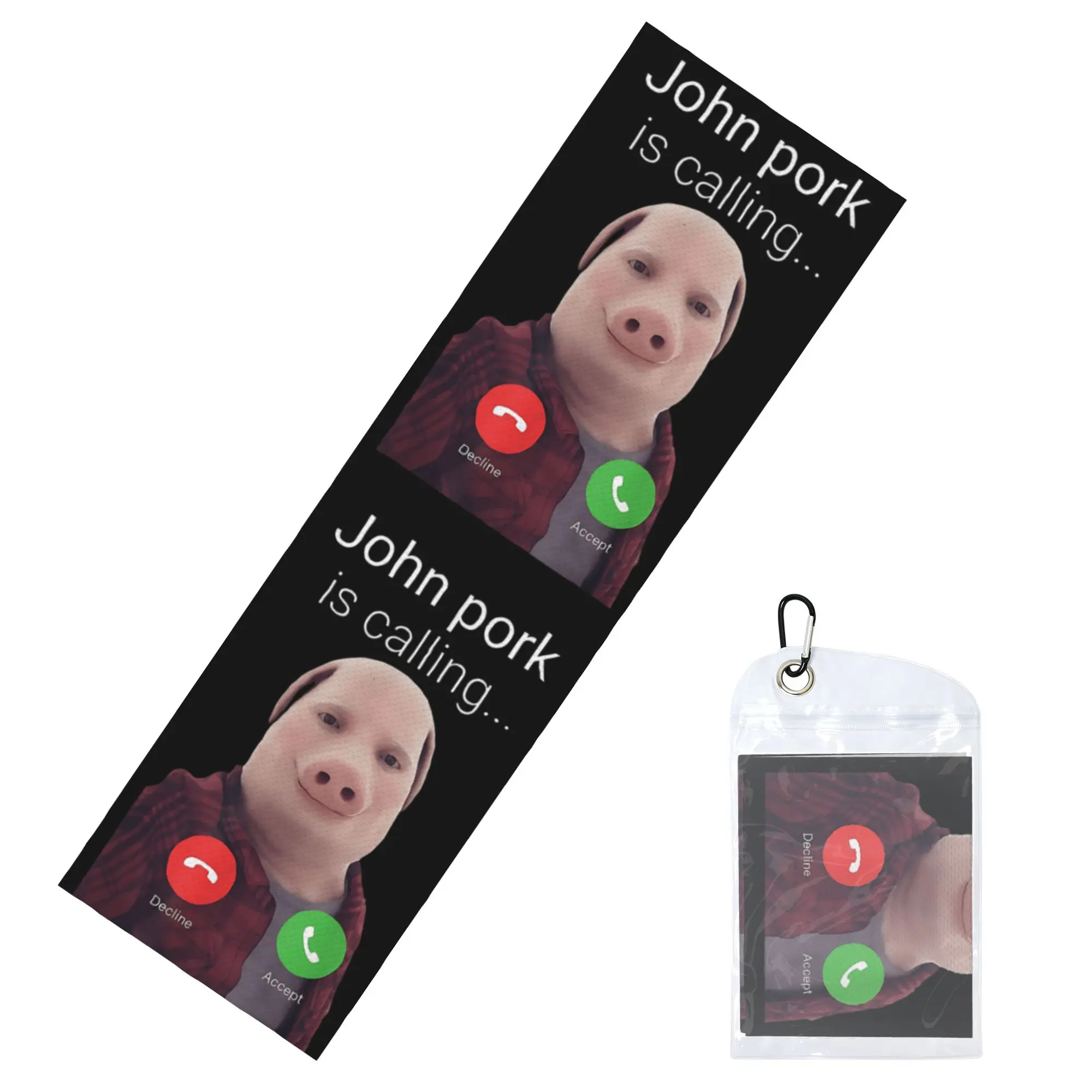John Pork Is Calling Towel Quick Dry  Super Soft For Training Towels