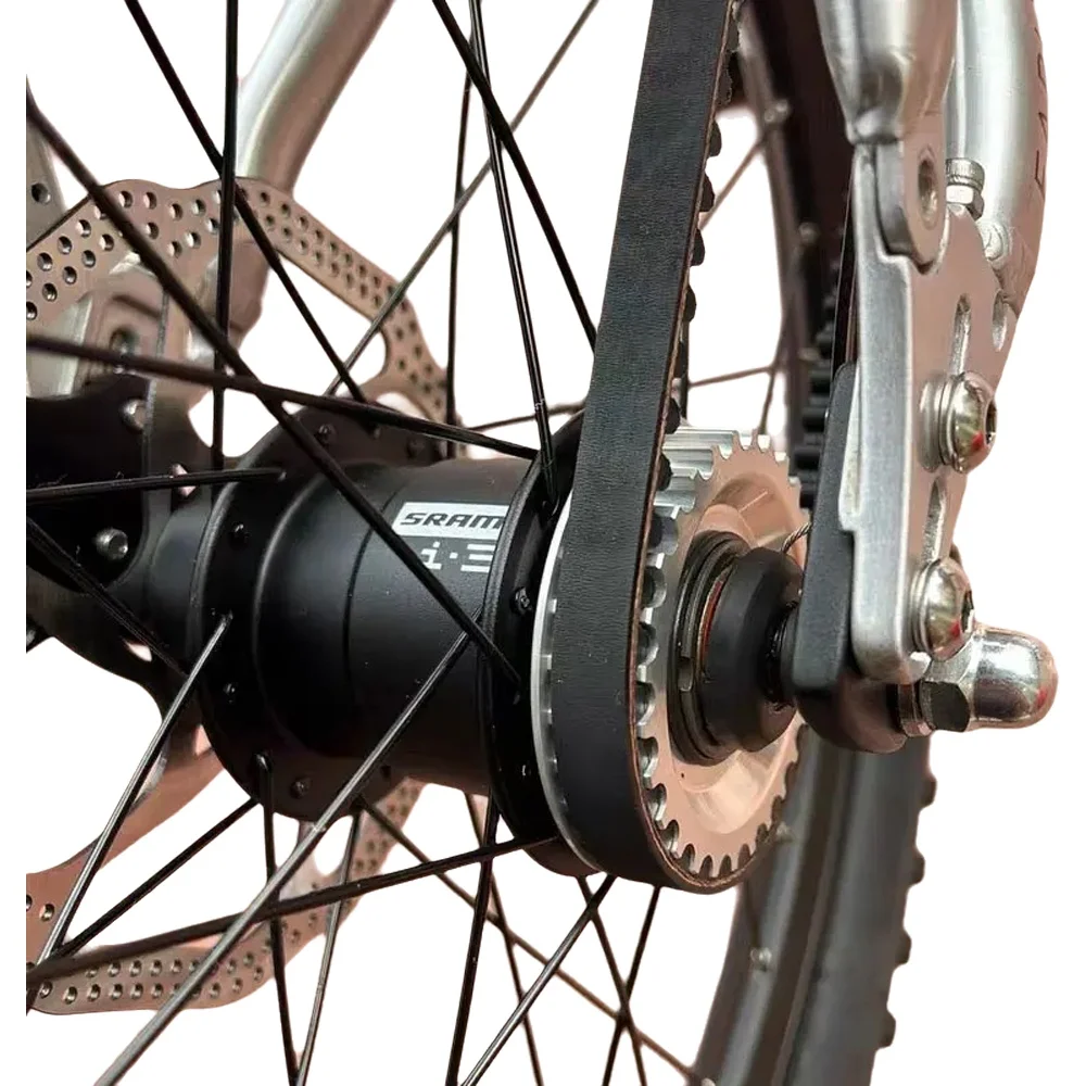 AliExpress TAOZIK Aluminum 28T Belt Drive Bicycle Sprocket Flywheel 8mm Pitch Compatible Internal 3-Speed Hub