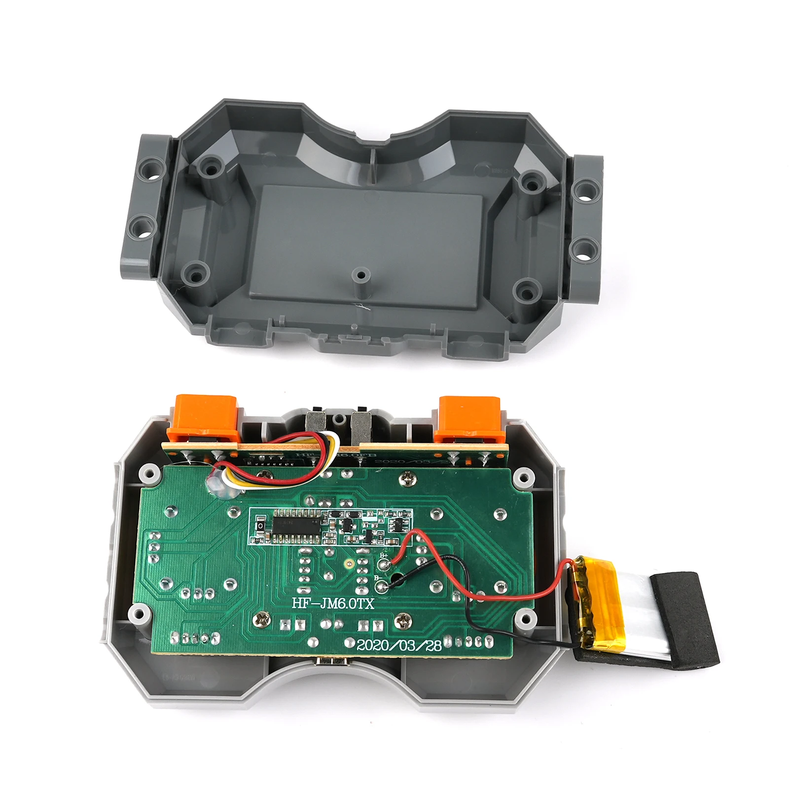 12-way Programmable Remote Controller Block 6-channel Lithium Battery Motor Remote Control Power Functions Toys Bricks PF Parts