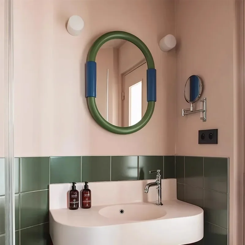 Mirror Wall Sticker Mirrors Nordic Home Decor Aesthetic Remote Mirrors Room Decoration Items Free Shipping Full Body Mirror