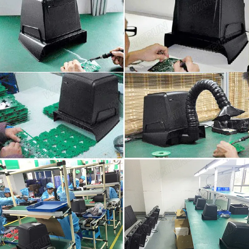 F800 Desktop Fume Extractor Soldering Smoke Absorber air Extractor Fan Filter Unit air Extractor