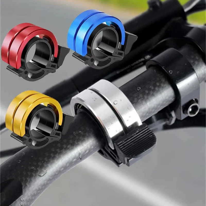 

Многоцветный велосипедный звонок, невидимый супер громкий телефон, латунный Q-образный звонок, складной велосипедный гудок, велосипедные аксессуары