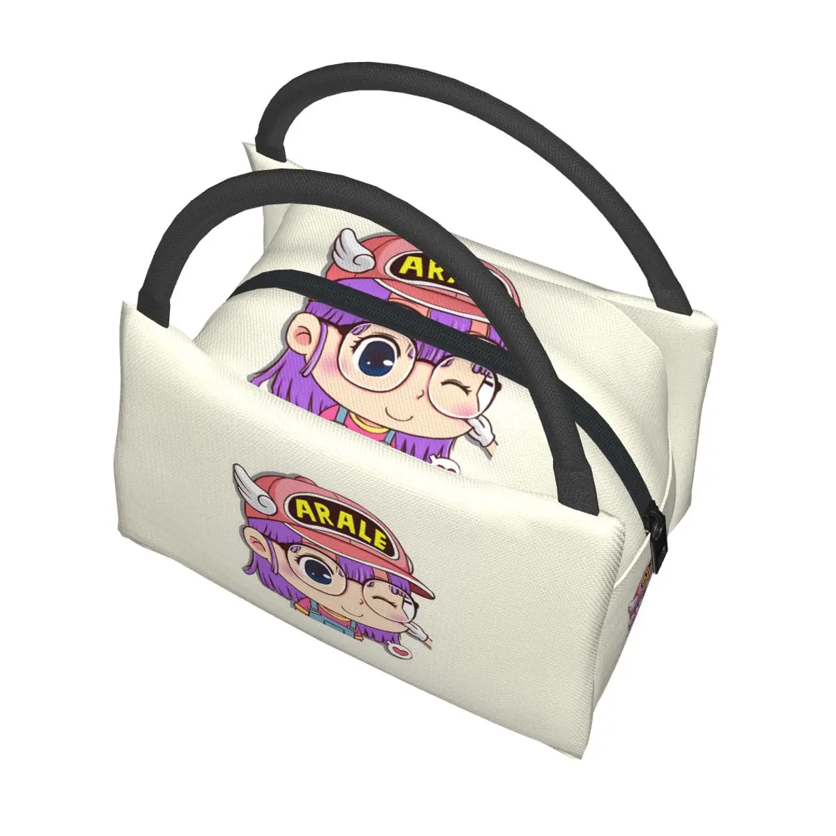 Insulated A-Arale Lunch Bags Thermal Bag Reusable Leakproof Tote Lunch Box Food Storage Bags School Outdoor