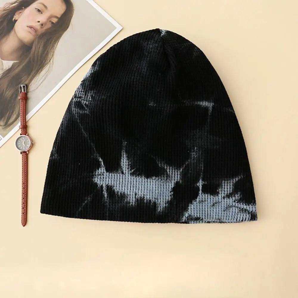 Fashion Warm Knitted Hat Windproof Coldproof Bonnet Caps Versatile Beanies for Women Girls