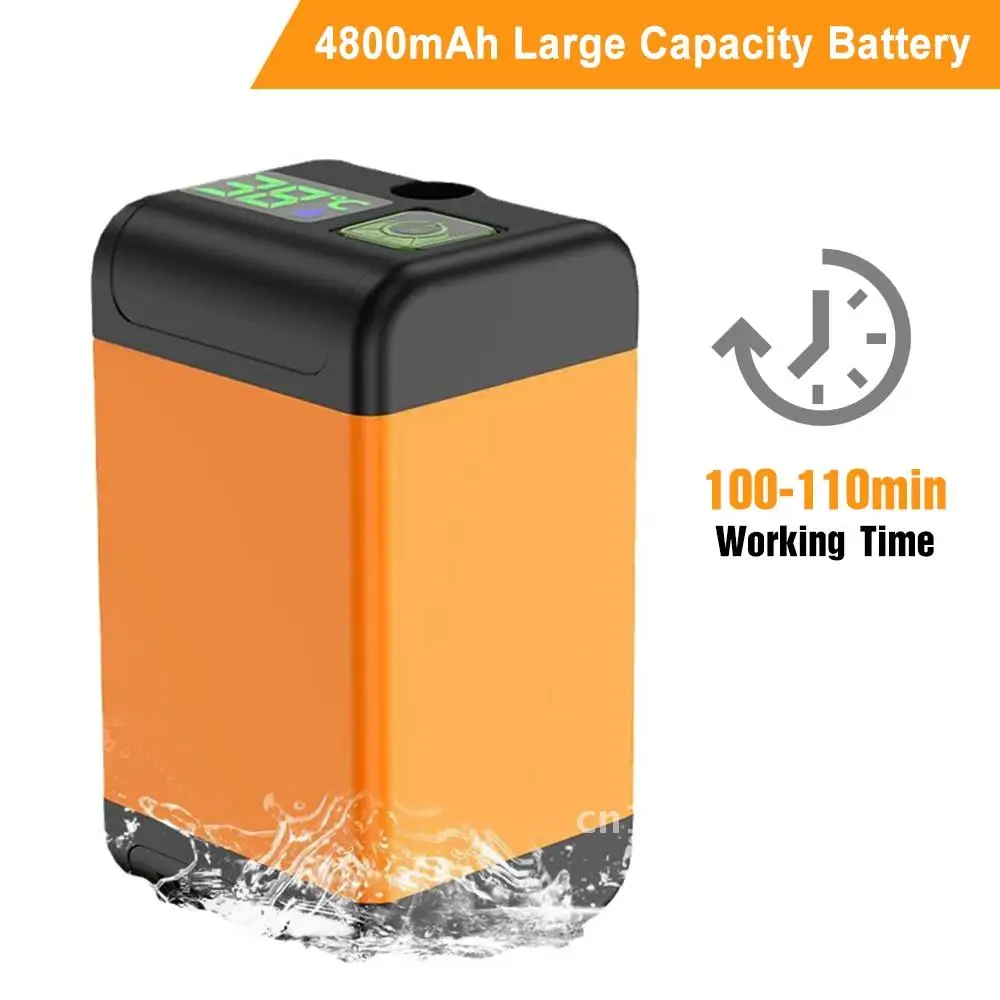 

Portable Outdoor Camping Shower Pump with Intelligent Digital Electric Travel Portable for Camping Pet Shower Display Beach
