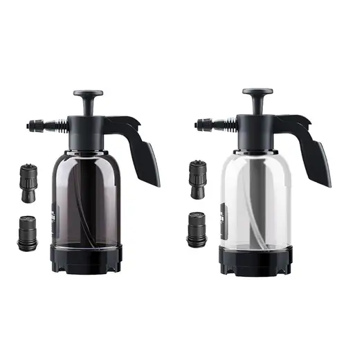 Bomba de lavado de coches, pulverizador de espuma para nieve, accesorios de limpieza automotriz, lanza de presión manual, pulverizador de agua para detalles de coche, 2L