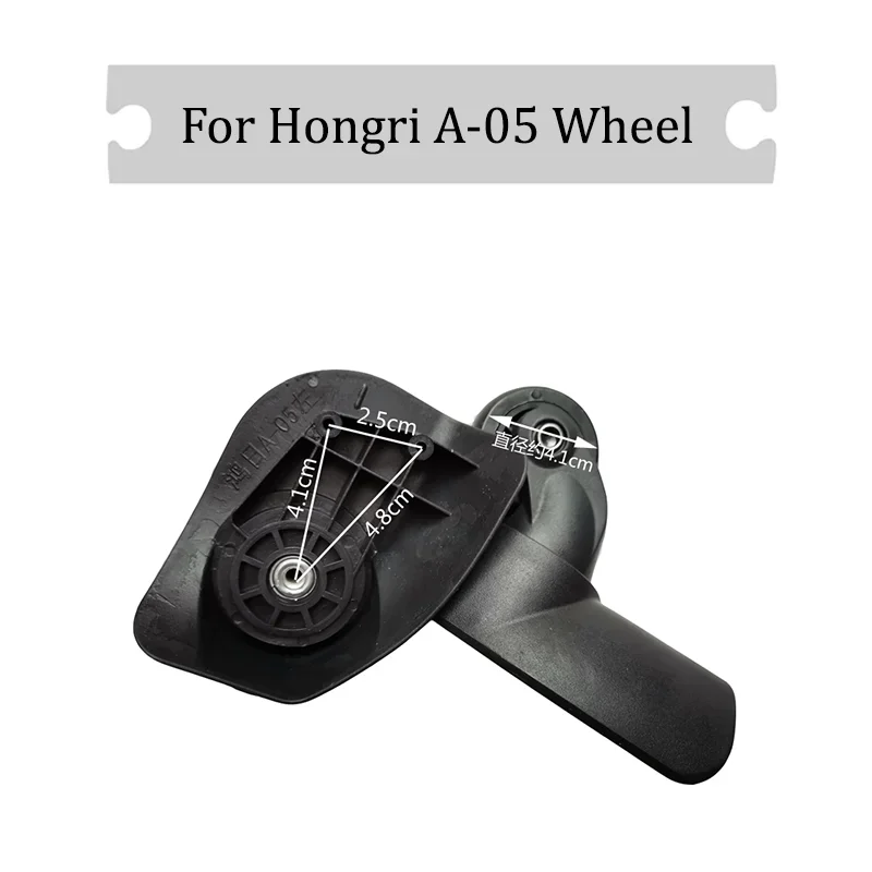 

For Hongri A-05 Universal Wheel Replacement Suitcase Silent Smooth Shock Absorbing Durable Convenient Accessories Caster Wheels
