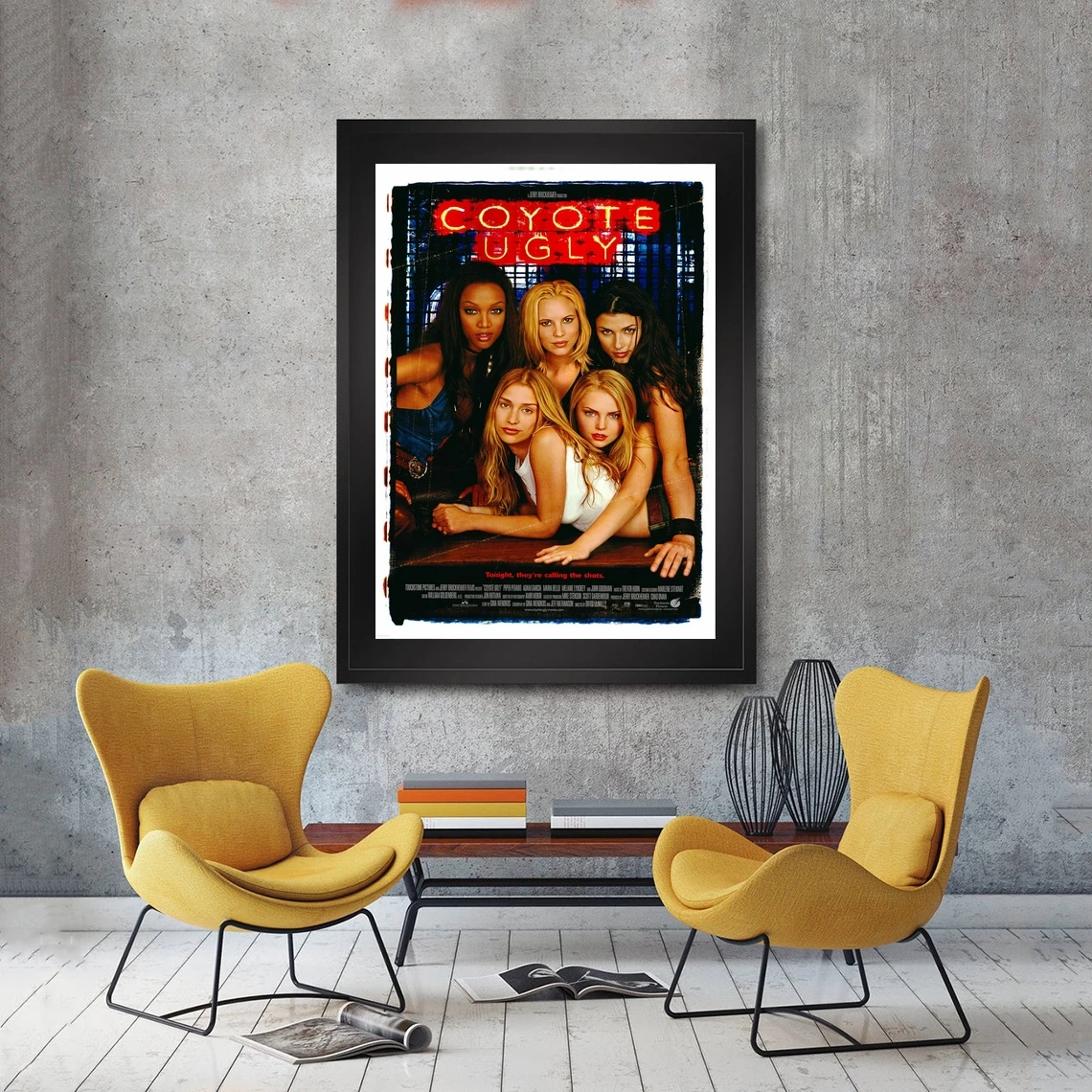 Coyote Ugly Movie Poster HD Printable Canvas Art Print Home Decoration Wall Painting ( No Frame )