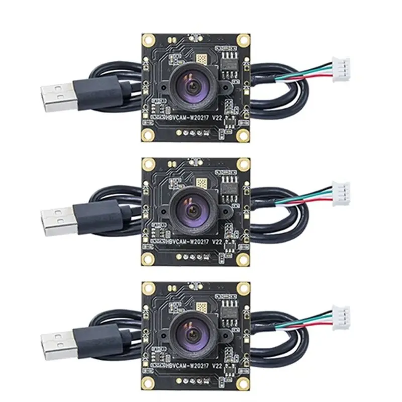 Delicate Texture-6Pcs OV9732 100 Degrees 1280X720 30Fps Camera Module For Autodarts Io With 2M Cable,PCB SIZE:32X32mm, Camera Mo