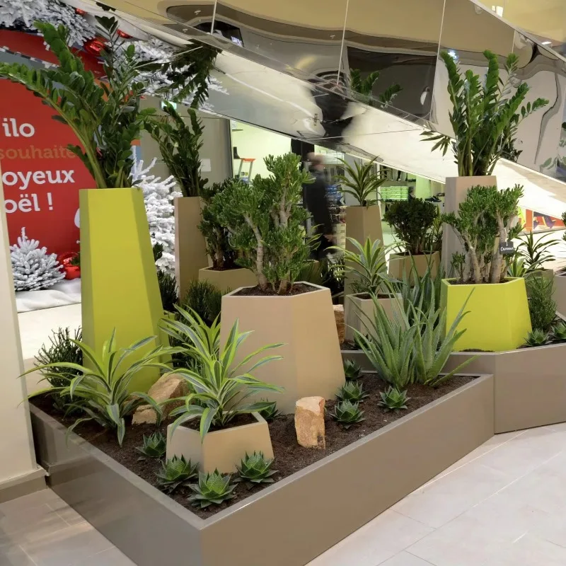 مخصص غرفة المعيشة طويل القامة زارع الوقوف ديكور المنزل والحديقة نبات معدني حامل الرف أواني الزهور الذهبية