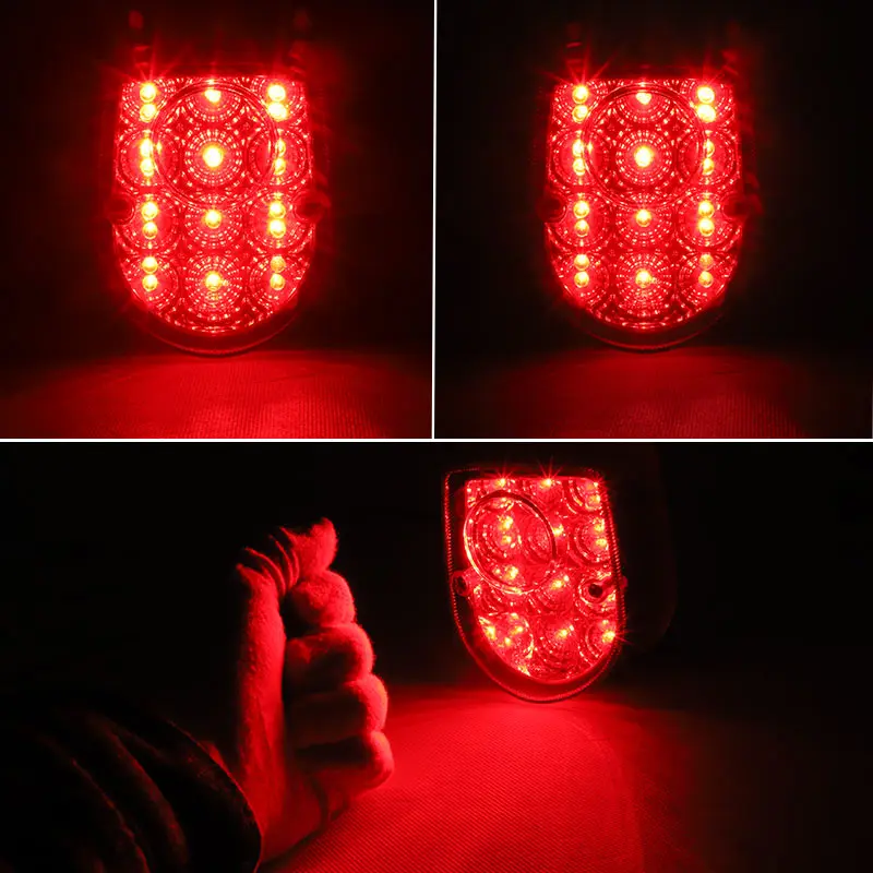 Motorcycle led Tail light Red brake stop rear lamp Motorbike taillight For Honda SL90 Motosport 90 1969 for CT70 Trail 1970-1971