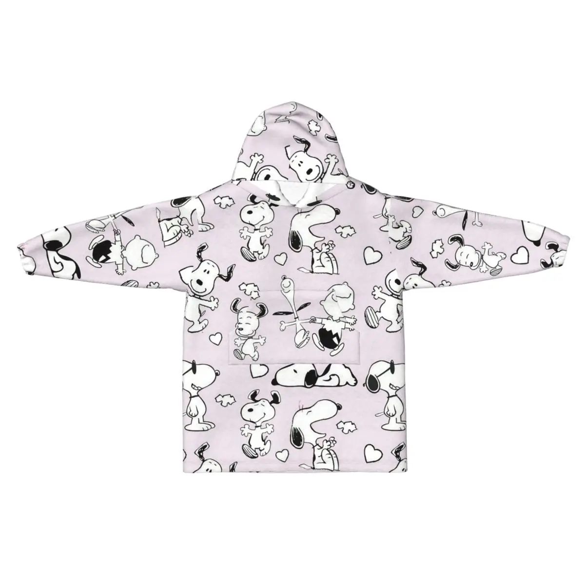 

Детские пижамы с рисунком собаки Snoopys, носимое одеяло, подарки для детей, ультрамягкие плюшевые теплые забавные толстовки с собаками, одеяла